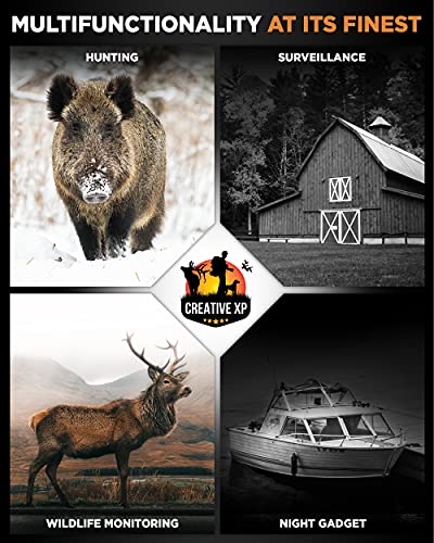 CREATIVE XP Night Vision Monocular - Infrared Binocular for Hunting