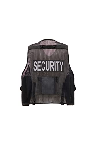High Visibility Tactical Safety Vest - Jet Black