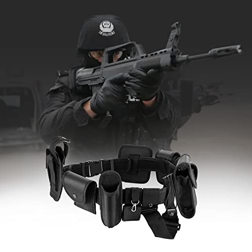 10-in-1 Tactical Duty Belt with Pouches