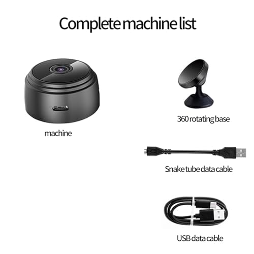 1080P WiFi Mini Hidden Spy Camera with App Control