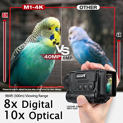 Digital Night Vision Monocular with 8X Zoom