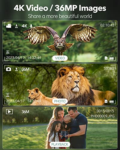 Night Vision Binoculars: 4K, Infrared, 8X Zoom