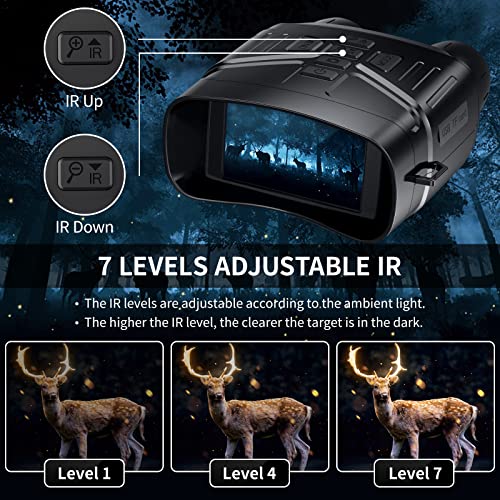 Digital Infrared Binoculars with 32GB Memory & Rechargeable Battery