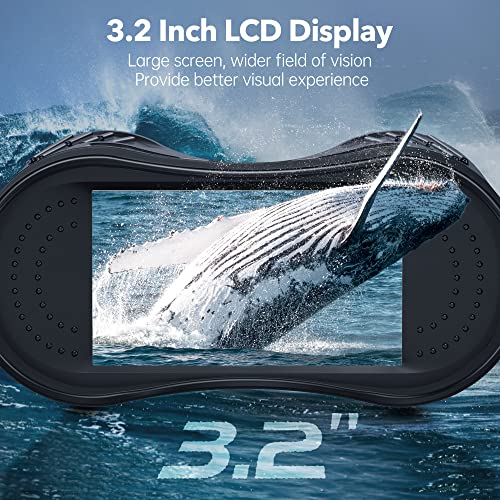 Night Vision Binoculars: 4K, Infrared, 8X Zoom