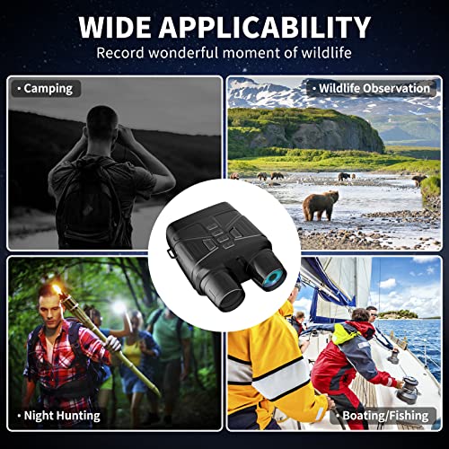 Digital Infrared Binoculars with 32GB Memory & Rechargeable Battery