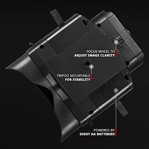 Hike Crew Night Vision Binoculars, 7X Optical Zoom