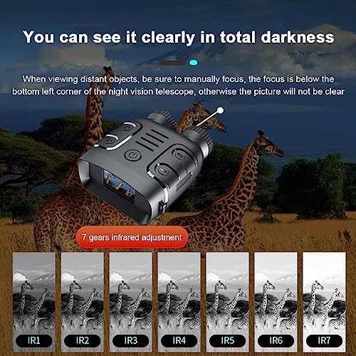 1080P Digital Infrared Night Vision Binoculars for Adults