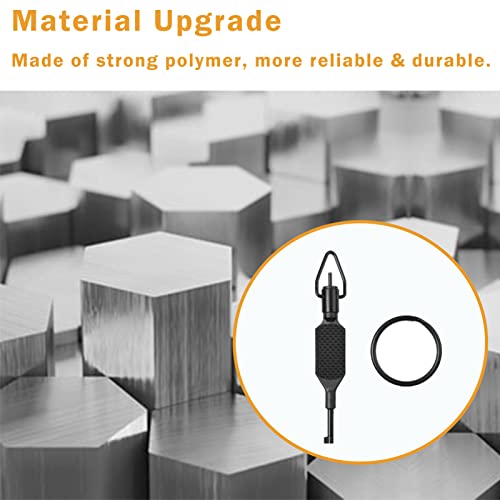 Flat Knurled Swivel Key for Standard Handcuffs