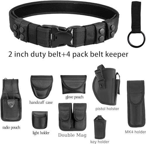10-in-1 Tactical Duty Belt Rig Kit