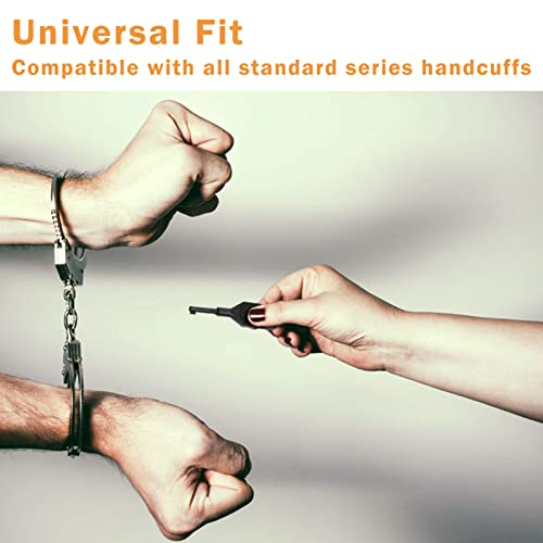 Flat Knurled Swivel Key for Standard Handcuffs