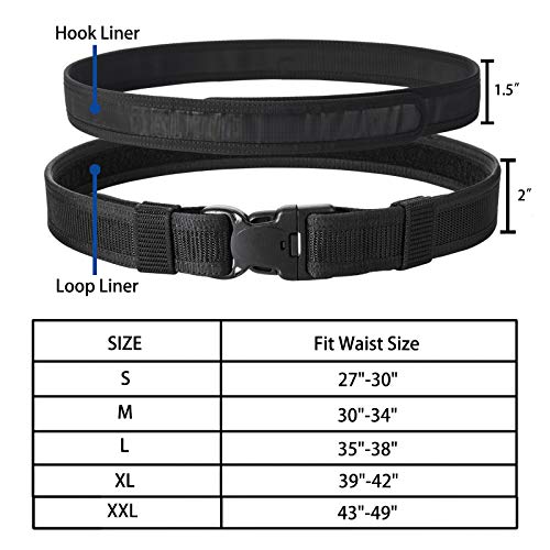 TACNEX Tactical Duty Belt for Law Enforcement