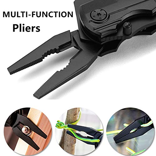 12-in-1 Pocket Multitool with Safety Locking