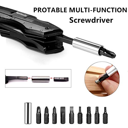 12-in-1 Pocket Multitool with Safety Locking