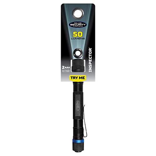 Compact 50 Lumen Police Security Flashlight