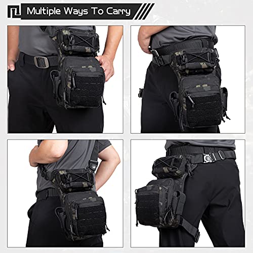 Tactical Thigh Pack for Outdoor Adventures
