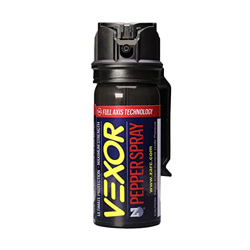 Police Strength Pepper Spray with Belt Clip