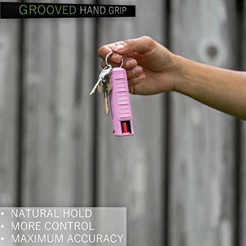 Tactical Pink Keychain Pepper Spray for Self Defense