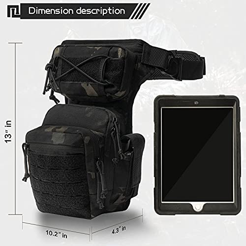 Tactical Thigh Pack for Outdoor Adventures