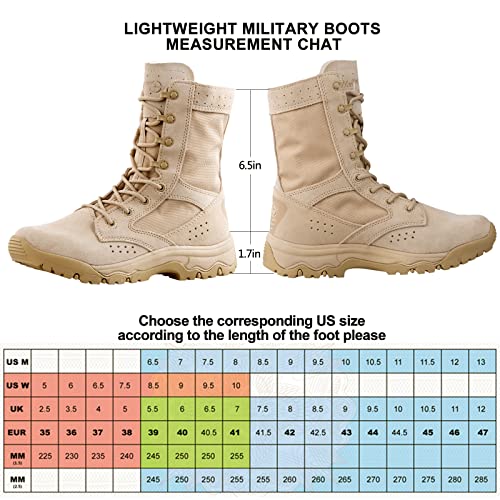 Men's Tactical Lightweight Military Combat Boots