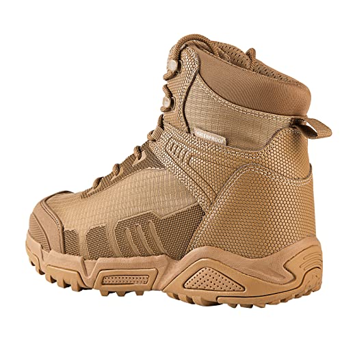 Men’s Waterproof Tactical Hiking Boots - Coyote Brown