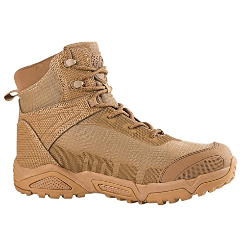 Men’s Waterproof Tactical Hiking Boots - Coyote Brown