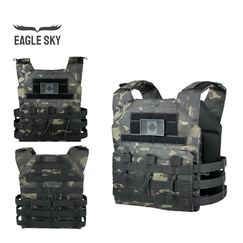 Eagle Sky Tactical Airsoft Vest - Adjustable & Lightweight