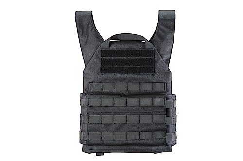 Lancer Tactical Adjustable Black Recon Airsoft Vest