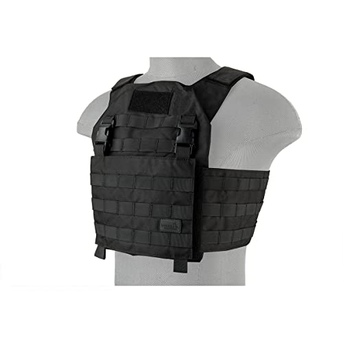 Lancer Tactical Adjustable Black Recon Airsoft Vest