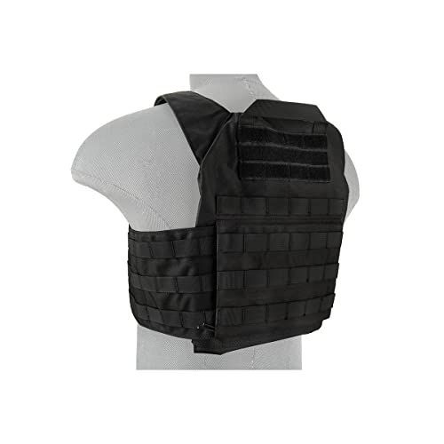 Lancer Tactical Adjustable Black Recon Airsoft Vest