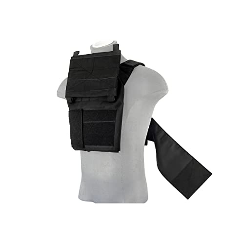 Lancer Tactical Adjustable Black Recon Airsoft Vest