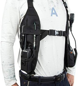 Universal Radio Shoulder Harness Holster for Professionals