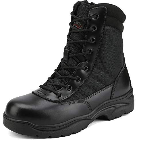 NORTIV 8 Steel Toe Anti-Slip Work Boots