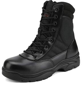 NORTIV 8 Steel Toe Anti-Slip Work Boots