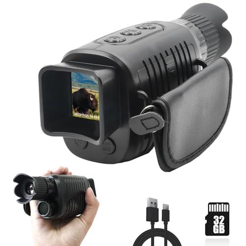 1080p Infrared Monocular for Total Darkness- 32GB
