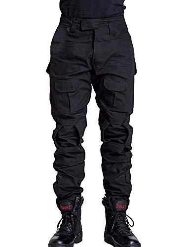 Men's Tactical Waterproof Cargo Pants - Black
