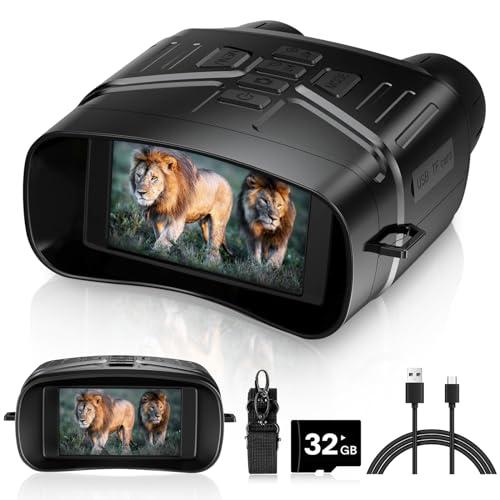 Digital Infrared Binoculars with 32GB Memory & Rechargeable Battery