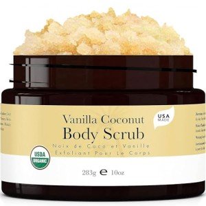 Organic Vanilla Coconut Sugar Body Scrub