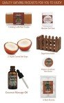 Heavenly Coconut Organic Spa Gift Basket for Her