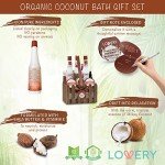 Heavenly Coconut Organic Spa Gift Basket for Her