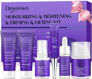 Organic Skin Care Set for Firming & Moisturizing