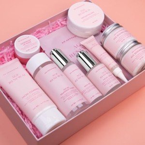 Rose Essential Oil & Retinol Skin Care Gift Set