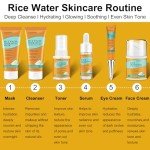 Hydrating Rice Face Care Set for Glowing Skin