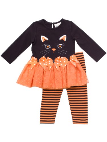 Baby Girls' Cat Tutu Legging Set, 24 Months