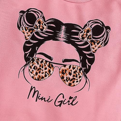 Toddler Girl Leopard Print Outfit Set (5-6T)