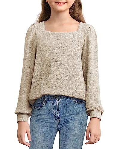 Girls' Long Sleeve Casual Sweatshirt - Size 7-8