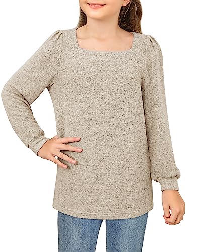 Girls' Long Sleeve Casual Sweatshirt - Size 7-8