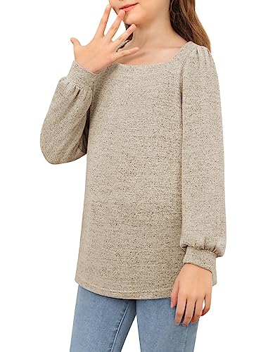 Girls' Long Sleeve Casual Sweatshirt - Size 7-8