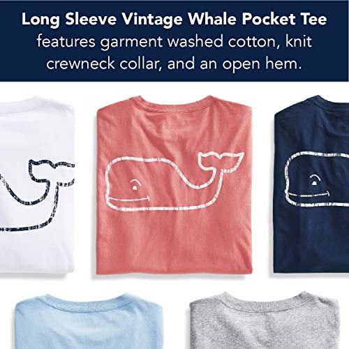 Vineyard Vines Kids' Vintage Whale Long Sleeve Tee
