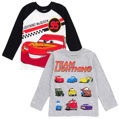 Disney Pixar Cars Toddler Boys T-Shirt Set 4T