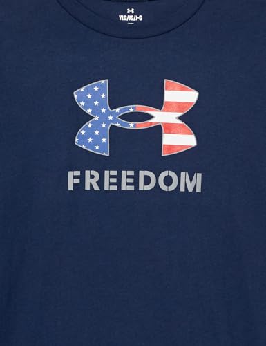 Under Armour Boys Freedom Logo Long Sleeve Tee
